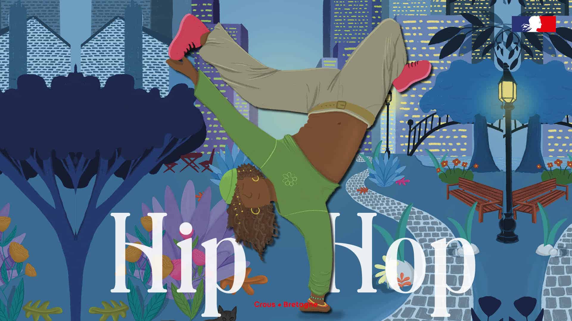 Cours de Hip Hop - Kergoat Brest 1 Visuel d'atelier Hip Hop