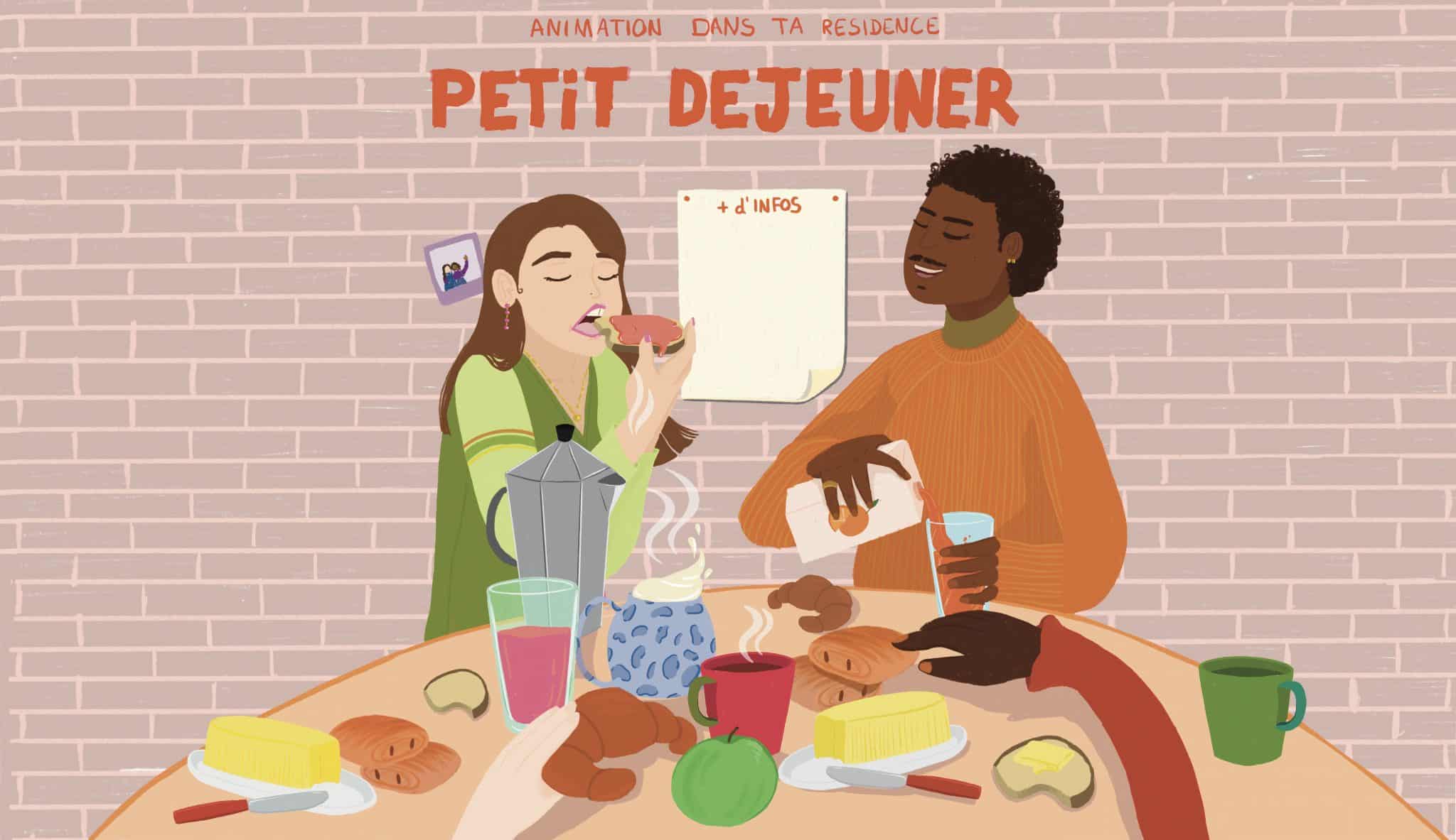 Visuel du petit-déjeuner en Cité U'
