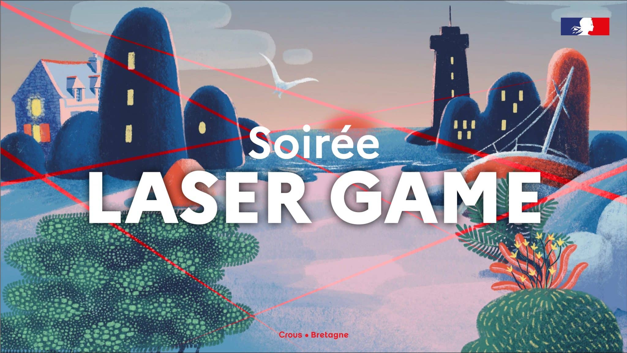 Agenda animation LASER GAME compressed scaled