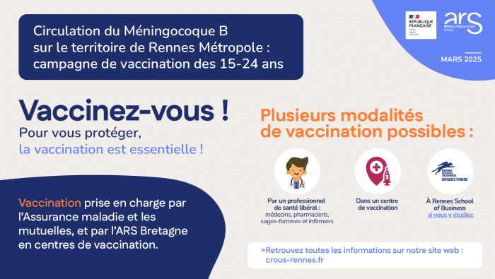 Campagne vaccination Meningocoque ARS 1