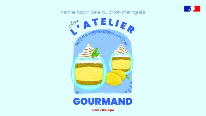 Cours de cuisine avec l’Atelier Gourmand à Plescop 1 ACTU Verrine tarte citron