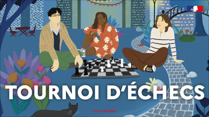 Tournoi d'échecs intercité - Rennes Beaulieu -Villejean 1 tournoi echec illustration.JPG