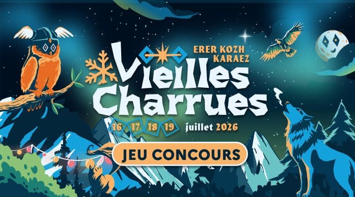 Gagnez des pass gratuits pour les Vieilles Charrues 2026 ! 1 Actu Vieilles Charrues