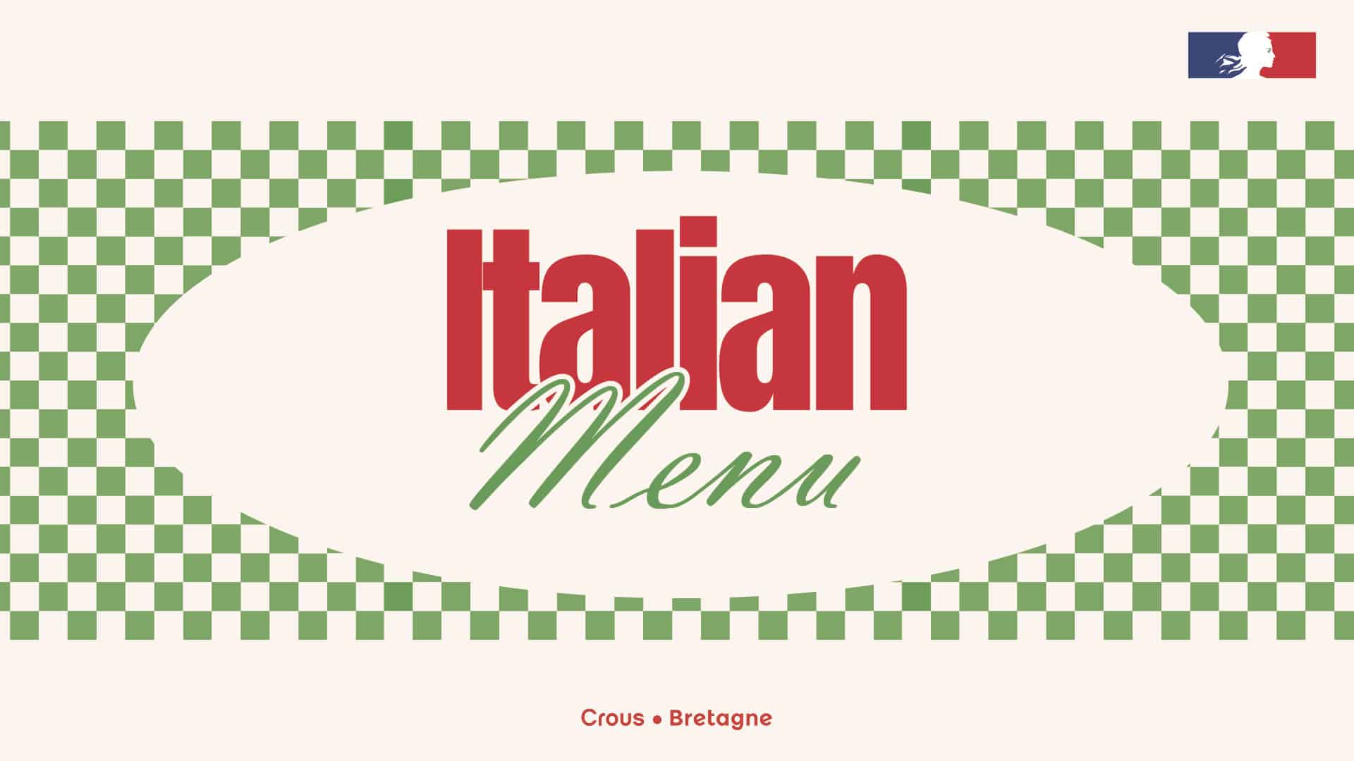 Affiche A3 Repas italien VF