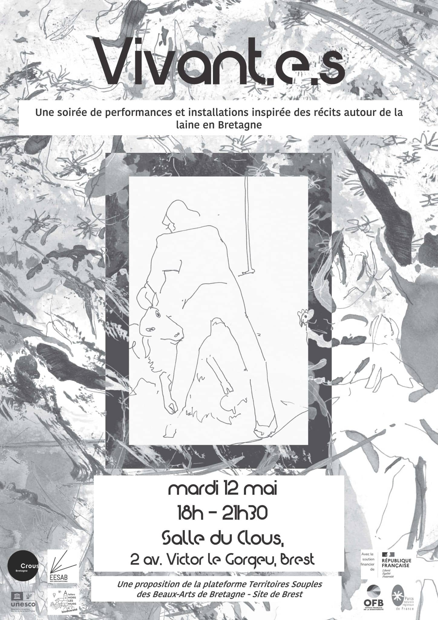 Affiche Vivant.e.s scaled