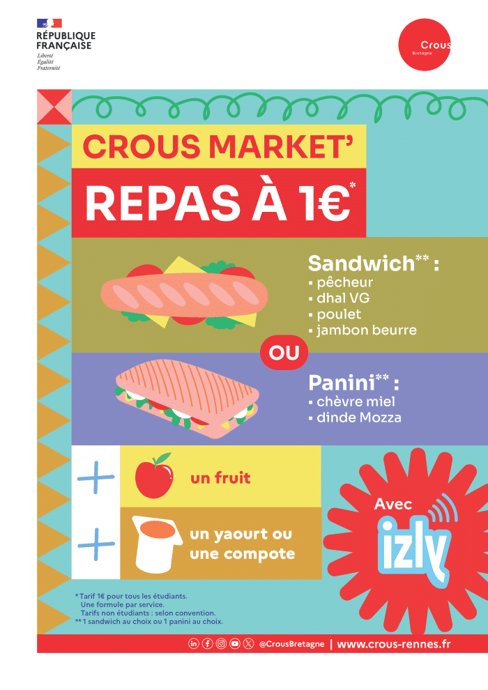 Affiche A4 Formule etudiante